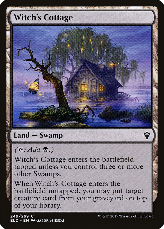 Casebre da Bruxa / Witch's Cottage - Magic: The Gathering - MoxLand