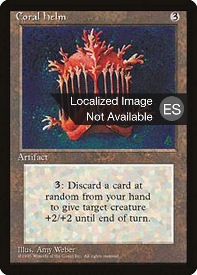 Elmo de Coral / Coral Helm - Magic: The Gathering - MoxLand
