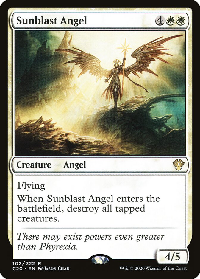 Anjo da Explosão Solar / Sunblast Angel - Magic: The Gathering - MoxLand