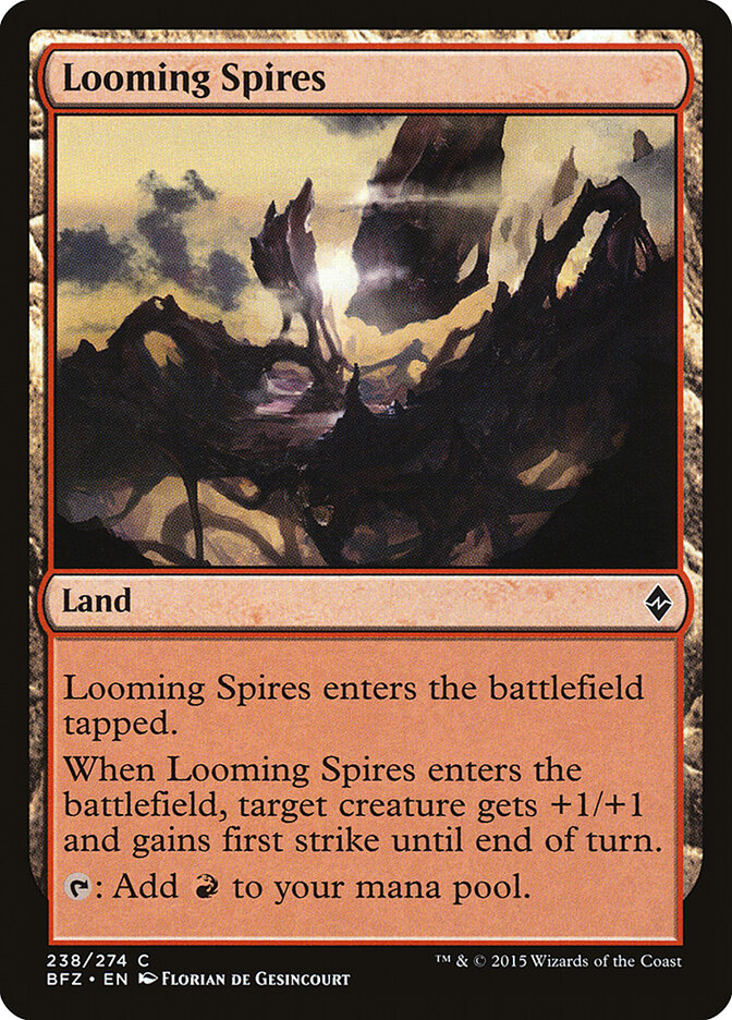 Pináculos Indistintos / Looming Spires - Magic: The Gathering - MoxLand