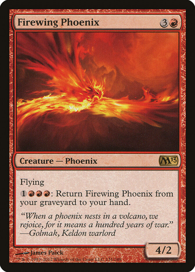 Fênix Asas de Fogo / Firewing Phoenix - Magic: The Gathering - MoxLand
