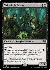 Conventículo das Bruxas Venais / Veinwitch Coven - Magic: The Gathering - MoxLand