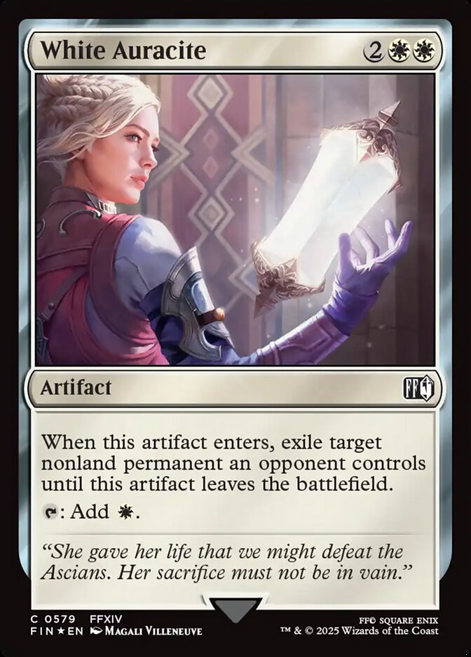 Aurácito Branco / White Auracite - Magic: The Gathering - MoxLand
