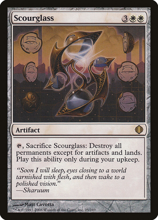 Ampulheta Purificadora / Scourglass - Magic: The Gathering - MoxLand