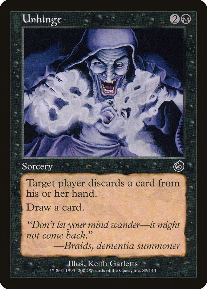 Confundir / Unhinge - Magic: The Gathering - MoxLand