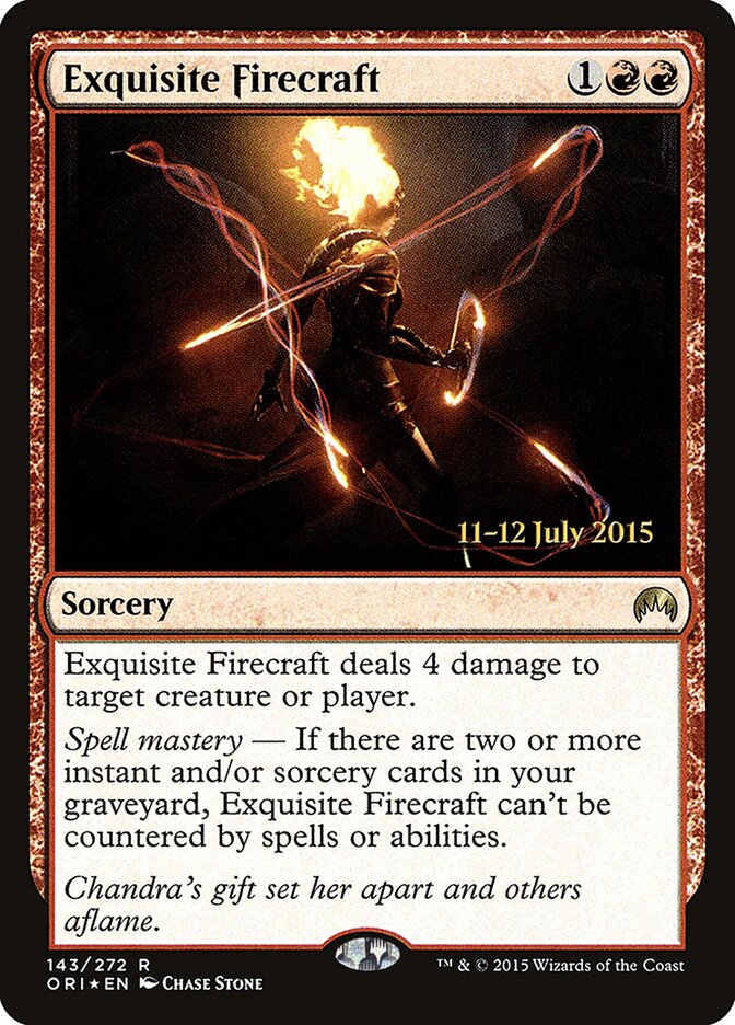 Excelência em Pirotecnia / Exquisite Firecraft - Magic: The Gathering - MoxLand