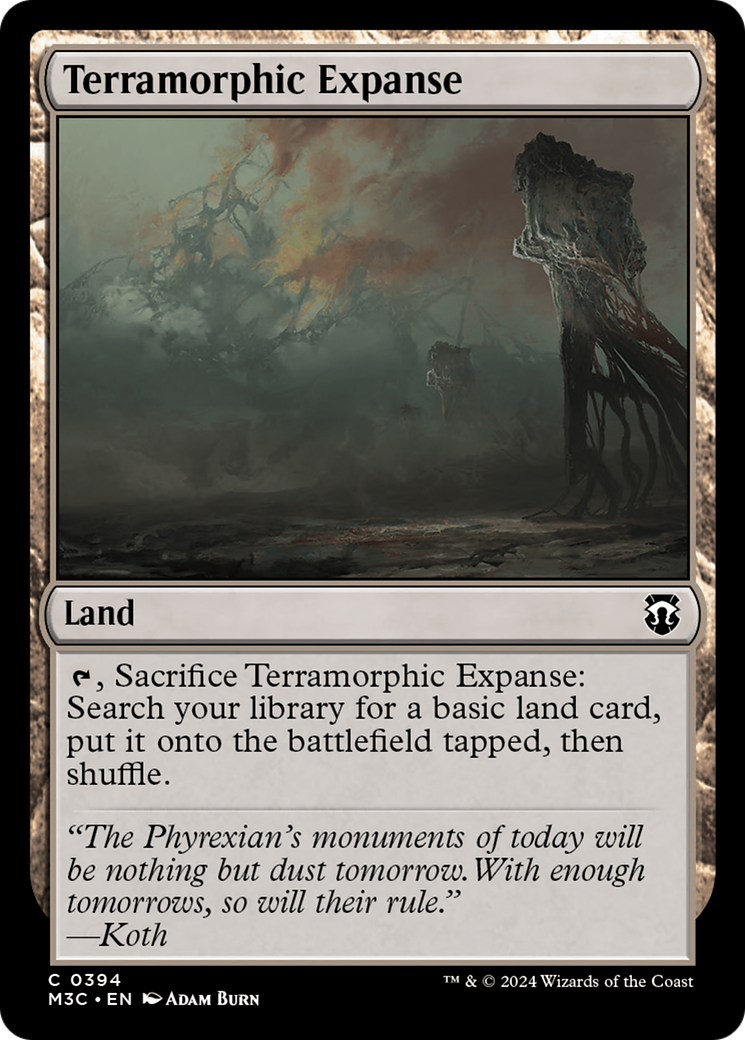 Vastidão Morfoterrena / Terramorphic Expanse - Magic: The Gathering - MoxLand
