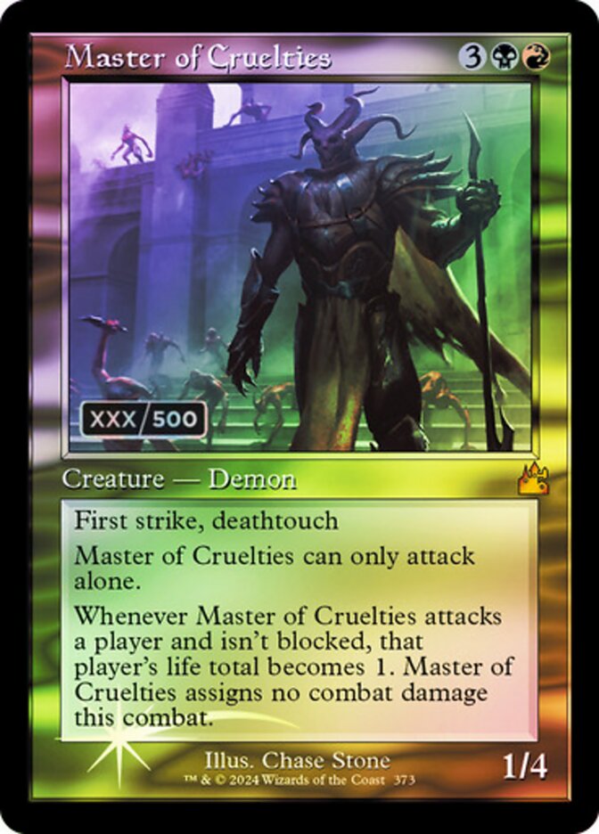 Mestre de Crueldades / Master of Cruelties - Magic: The Gathering - MoxLand