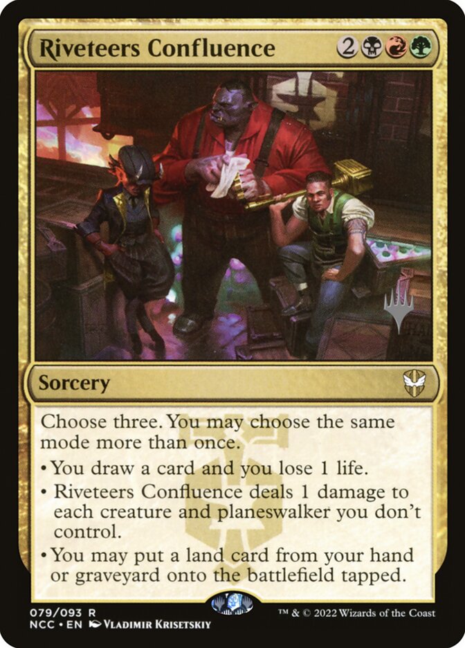 Confluência dos Rebiteiros / Riveteers Confluence - Magic: The Gathering - MoxLand