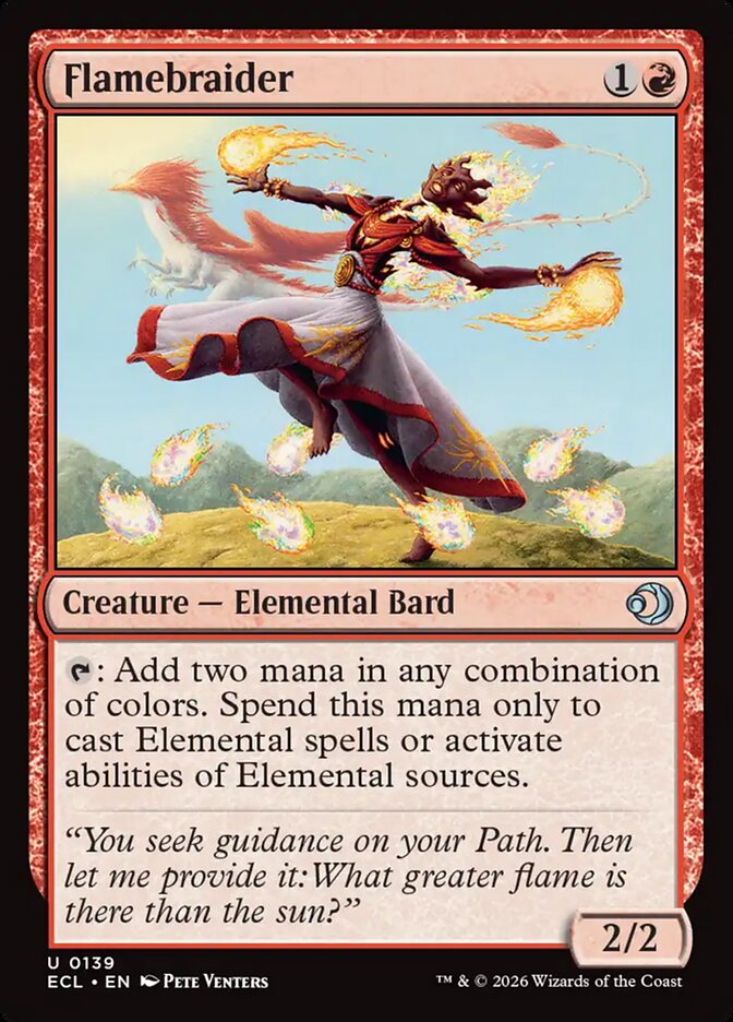 Flamitrançadora / Flamebraider - Magic: The Gathering - MoxLand