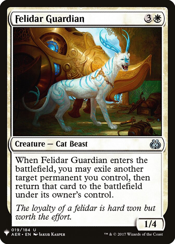 Guardião Felidar / Felidar Guardian - Magic: The Gathering - MoxLand