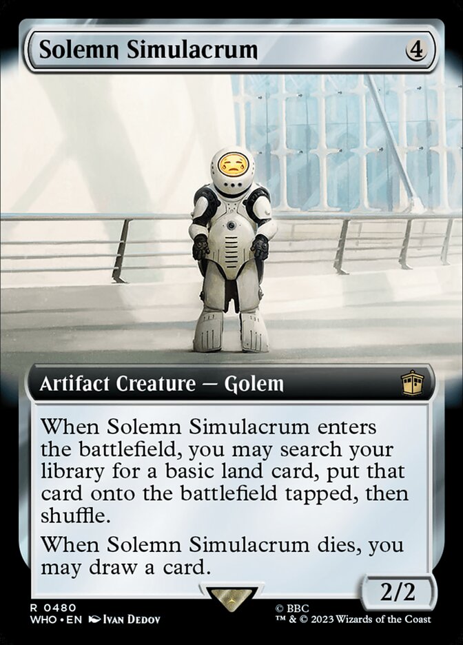 Simulacro Solene / Solemn Simulacrum - Magic: The Gathering - MoxLand