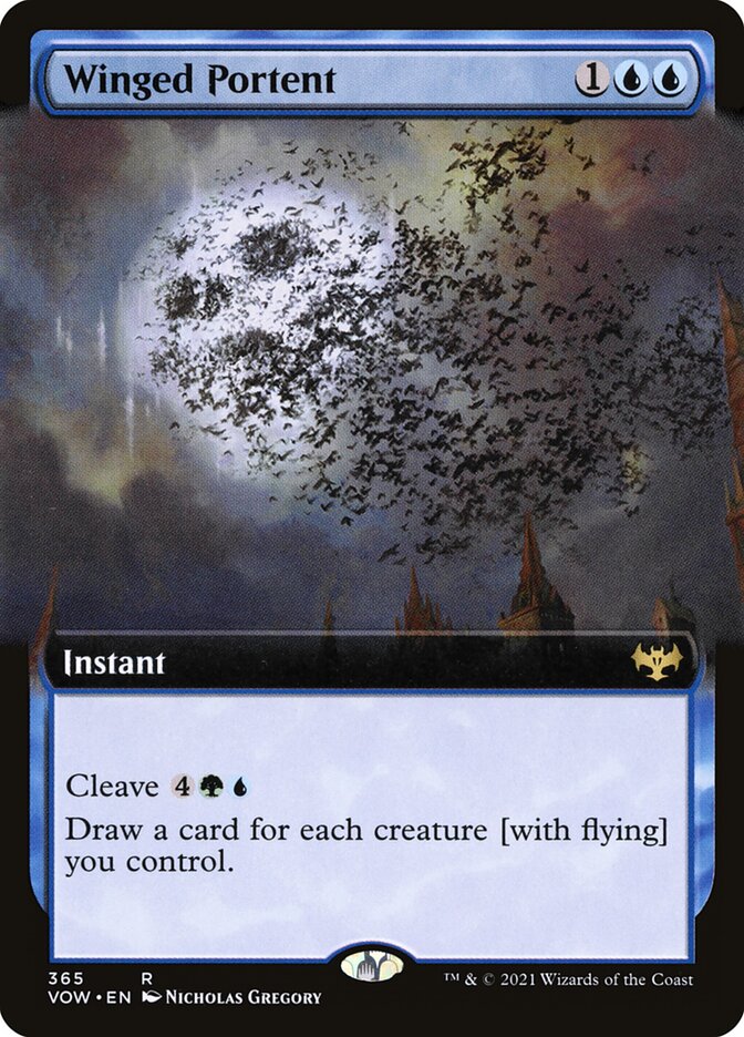 Presságio Alado / Winged Portent - Magic: The Gathering - MoxLand