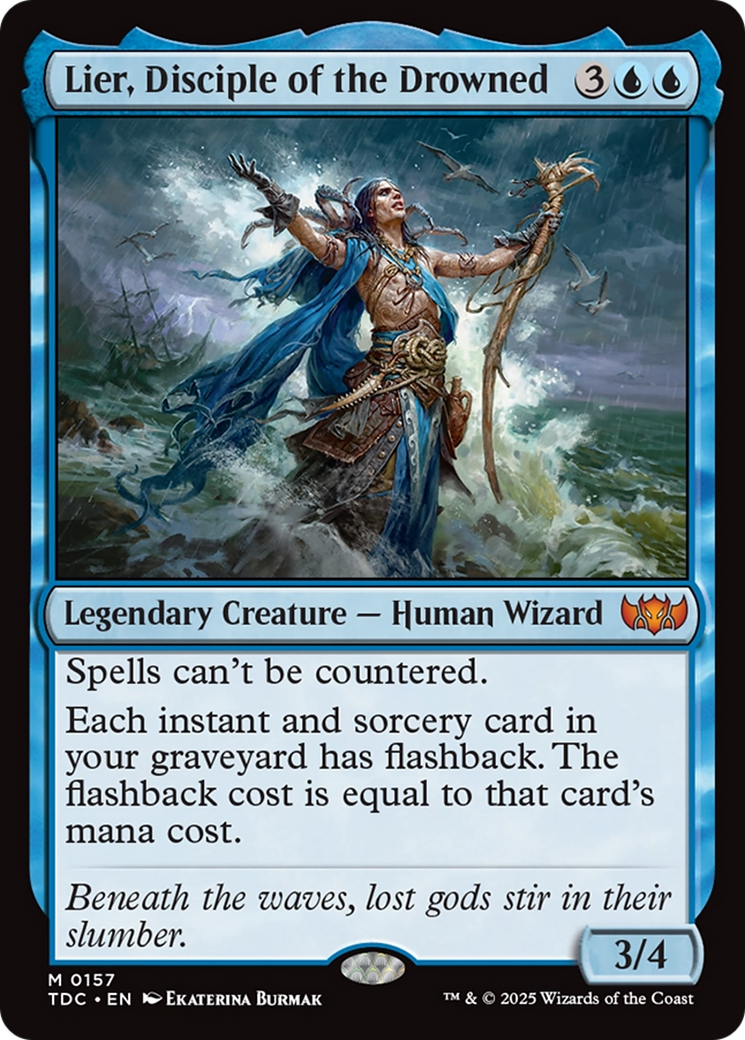 Lier, Discípulo dos Afogados / Lier, Disciple of the Drowned - Magic: The Gathering - MoxLand