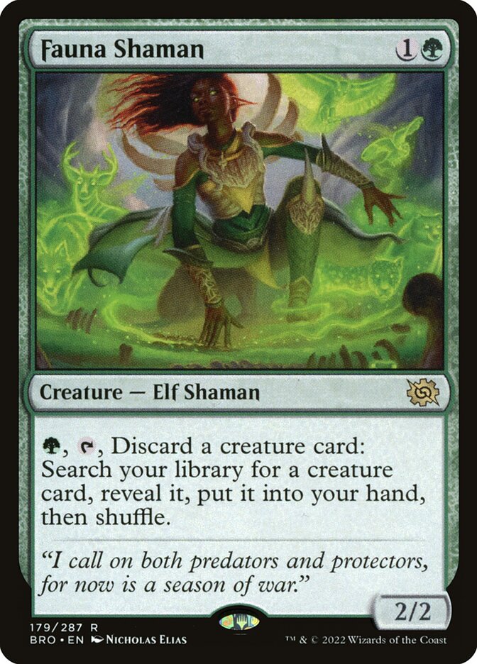 Xamã da Fauna / Fauna Shaman - Magic: The Gathering - MoxLand