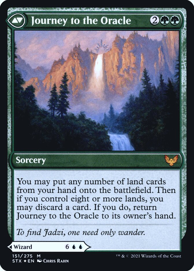 Jadzi, Oráculo de Arcávios / Jadzi, Oracle of Arcavios - Magic: The Gathering - MoxLand