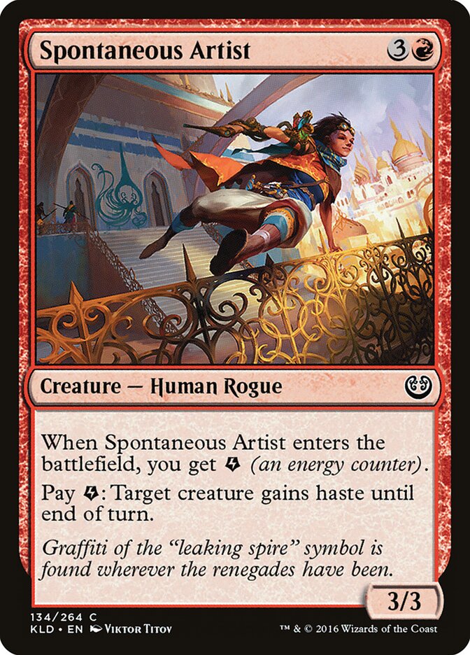 Artista Espontânea / Spontaneous Artist - Magic: The Gathering - MoxLand