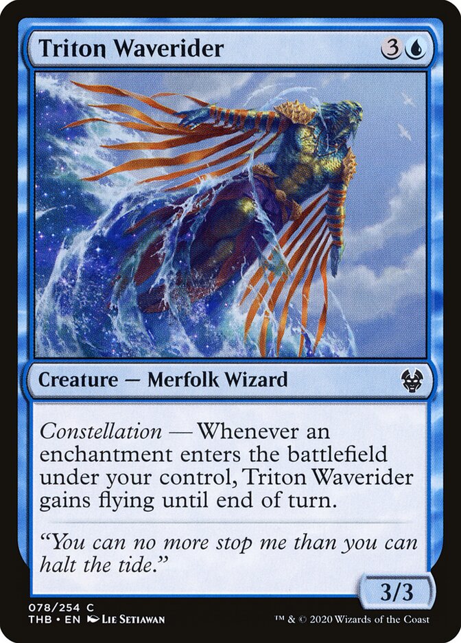 Talassido Cavalga-onda / Triton Waverider - Magic: The Gathering - MoxLand