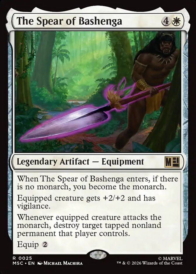 The Spear of Bashenga - Magic: The Gathering - MoxLand