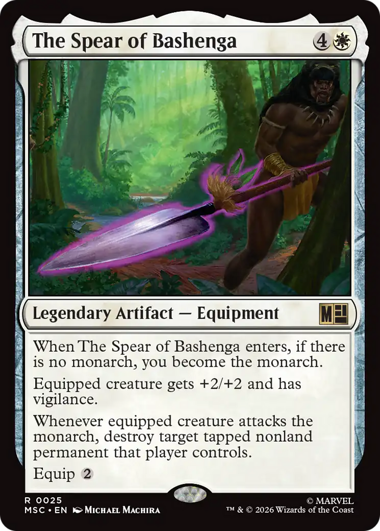 The Spear of Bashenga - Magic: The Gathering - MoxLand