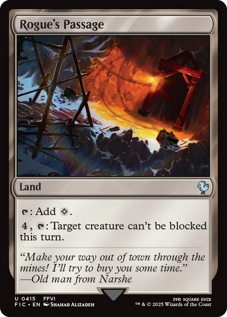 Passagem do Ladino / Rogue's Passage - Magic: The Gathering - MoxLand