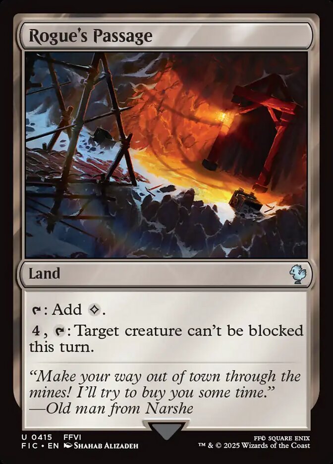 Passagem do Ladino / Rogue's Passage - Magic: The Gathering - MoxLand