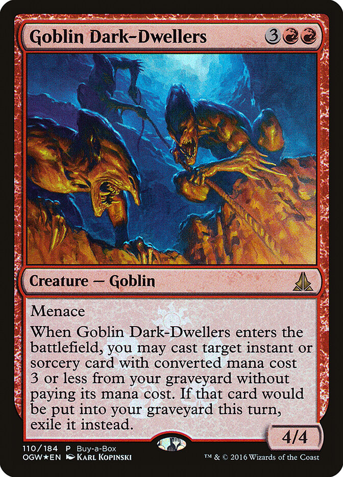 Umbrígeos Goblins / Goblin Dark-Dwellers - Magic: The Gathering - MoxLand