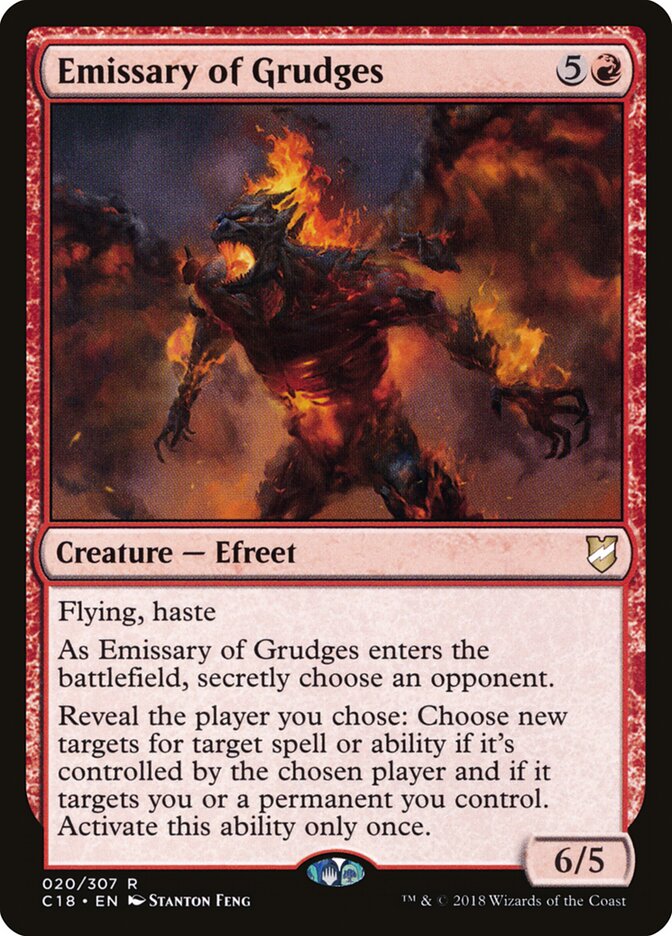Emissário do Ressentimento / Emissary of Grudges - Magic: The Gathering - MoxLand