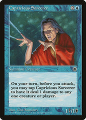 Capricious Sorcerer / Capricious Sorcerer - Magic: The Gathering - MoxLand