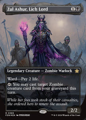 Zul Ashur, Senhora Lich / Zul Ashur, Lich Lord - Magic: The Gathering - MoxLand