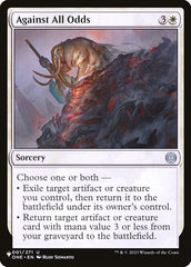 Contra Todas as Probabilidades / Against All Odds - Magic: The Gathering - MoxLand