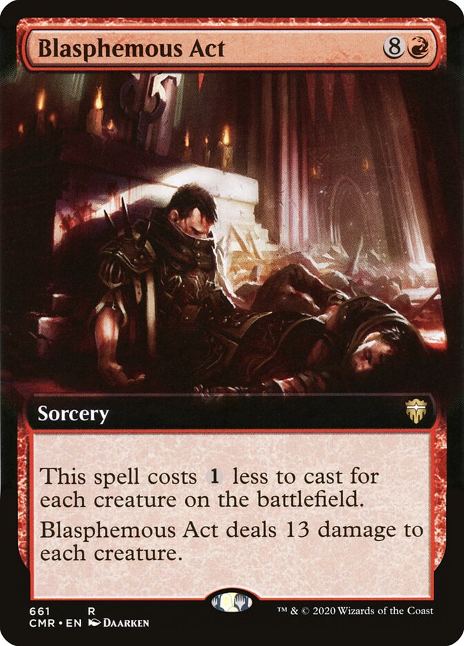 Ato Blasfemo / Blasphemous Act - Magic: The Gathering - MoxLand