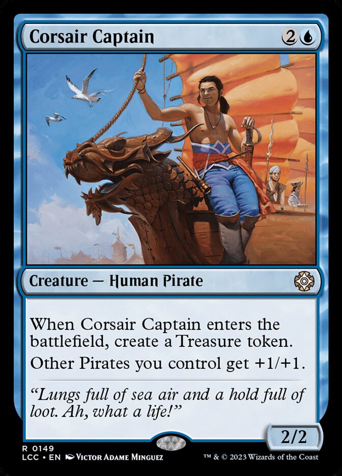 Capitão Corsário / Corsair Captain - Magic: The Gathering - MoxLand