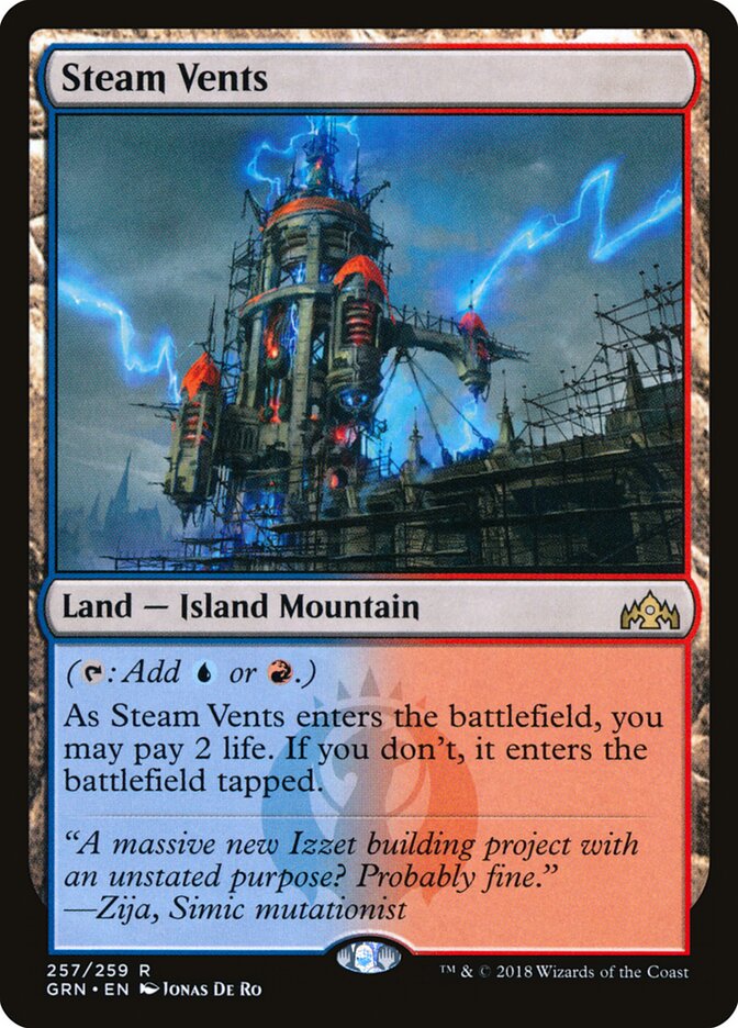 Bueiros de Vapor / Steam Vents - Magic: The Gathering - MoxLand