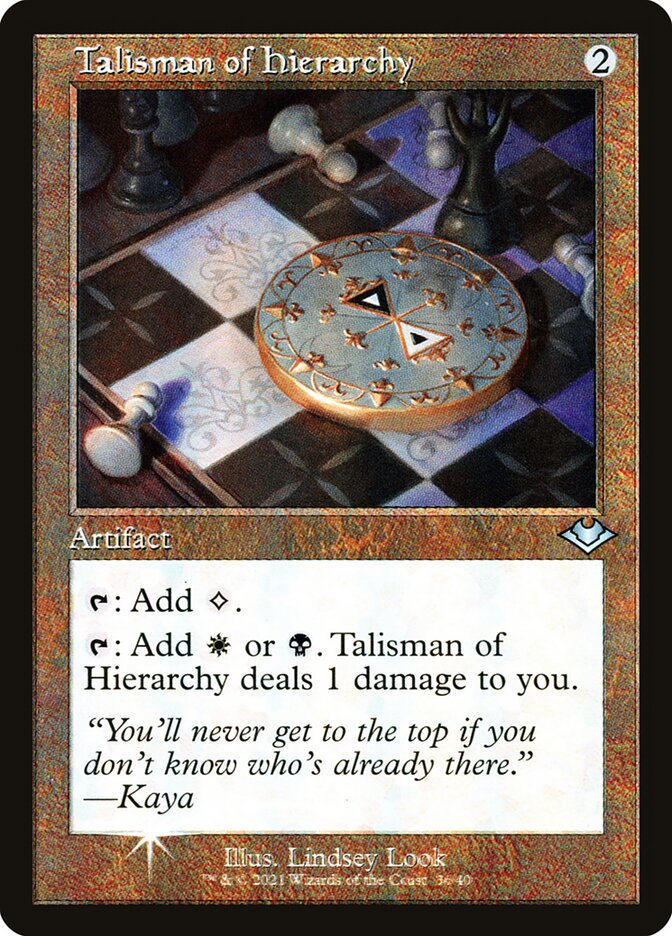 Talismã da Hierarquia / Talisman of Hierarchy - Magic: The Gathering - MoxLand