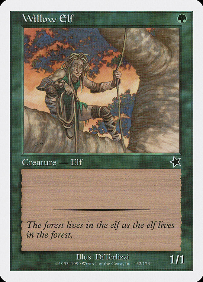Willow Elf - Magic: The Gathering - MoxLand