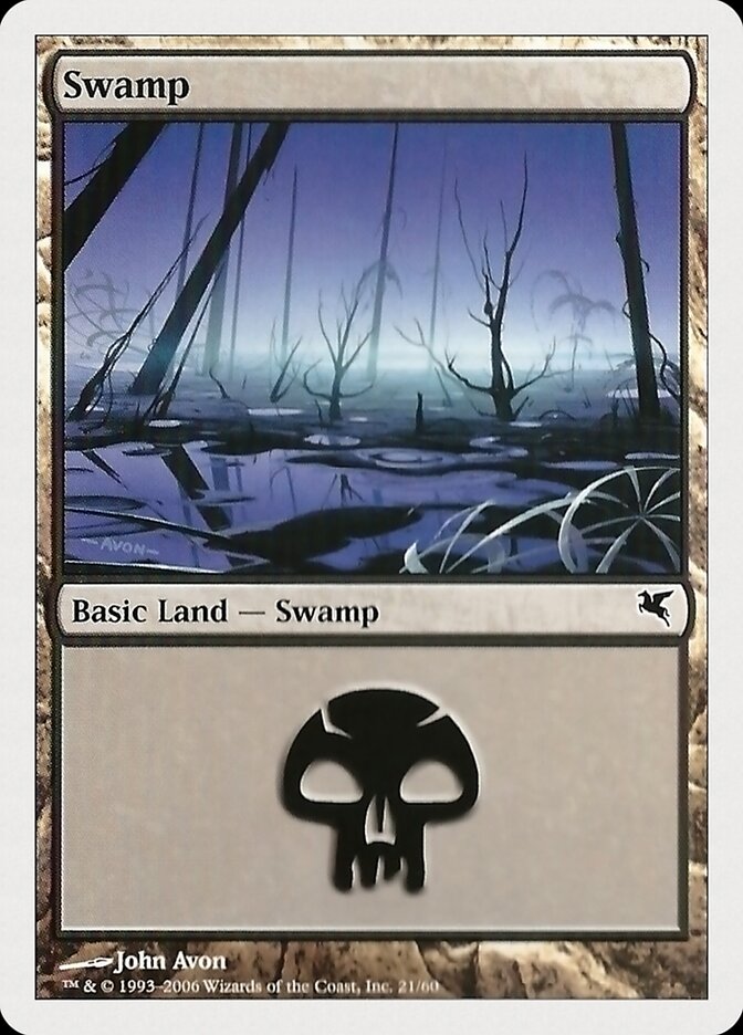 Pântano / Swamp - Magic: The Gathering - MoxLand