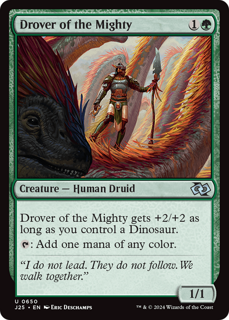 Tropeiro do Poderoso / Drover of the Mighty - Magic: The Gathering - MoxLand