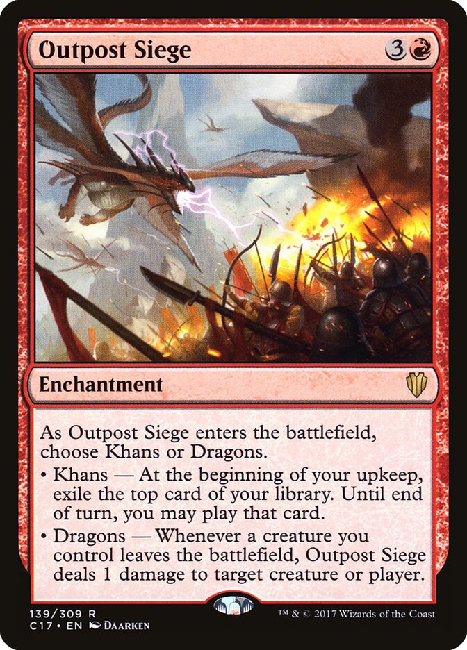 Cerco ao Posto Avançado / Outpost Siege - Magic: The Gathering - MoxLand