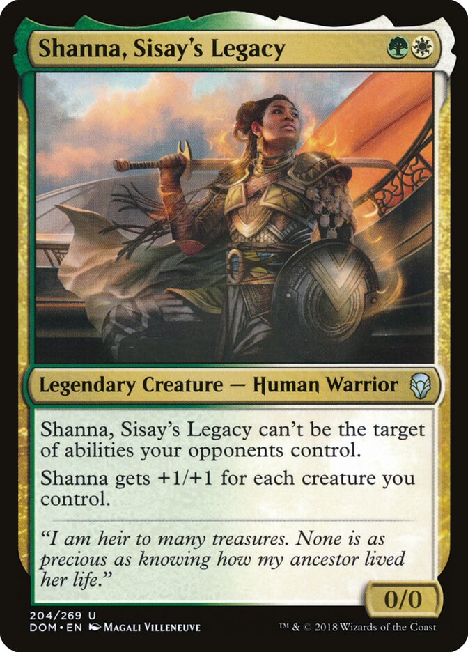Shanna, Legado de Sisay / Shanna, Sisay's Legacy - Magic: The Gathering - MoxLand