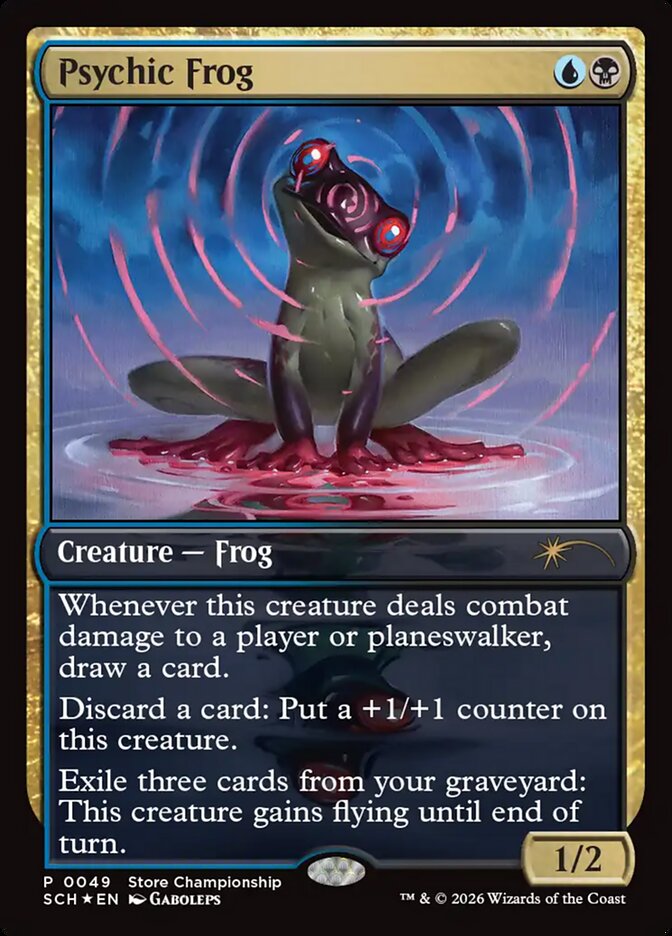 Sapo Psíquico / Psychic Frog - Magic: The Gathering - MoxLand