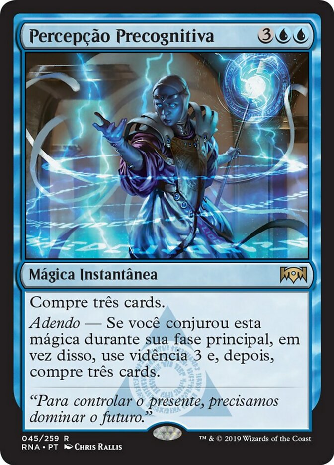 Percepção Precognitiva / Precognitive Perception - Magic: The Gathering - MoxLand