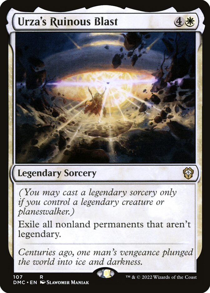 Explosão Ruinosa de Urza / Urza's Ruinous Blast - Magic: The Gathering - MoxLand