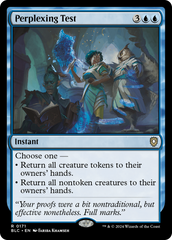 Teste Desconcertante / Perplexing Test - Magic: The Gathering - MoxLand