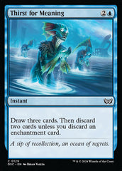 Sede de Significado / Thirst for Meaning - Magic: The Gathering - MoxLand