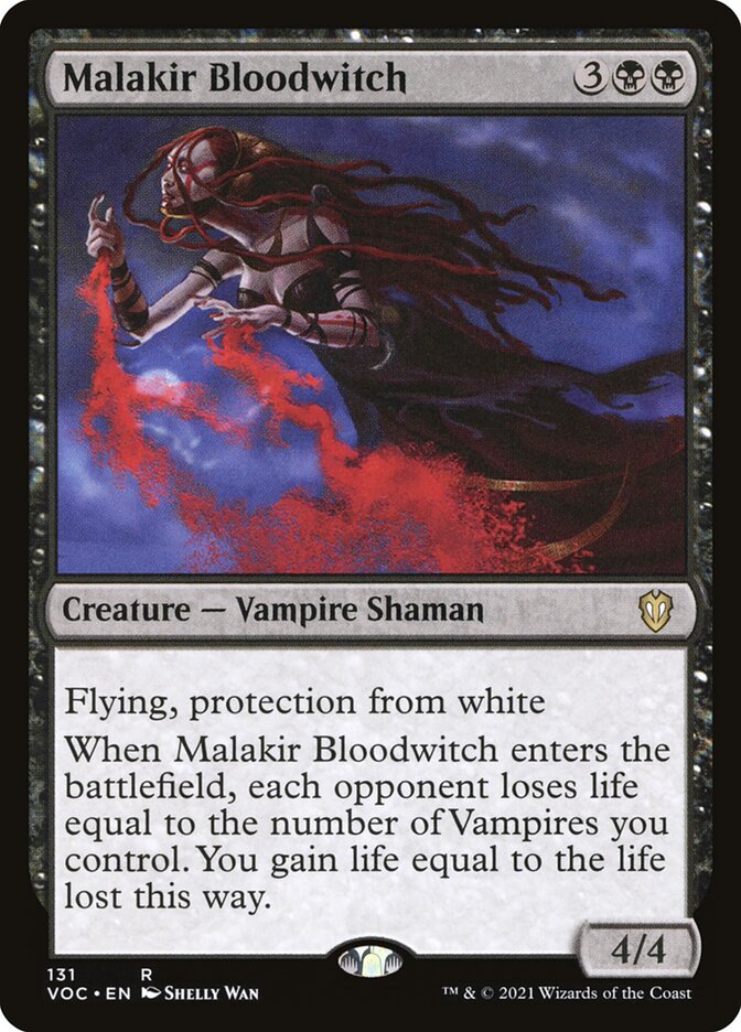Bruxa Sanguinária de Malakir / Malakir Bloodwitch - Magic: The Gathering - MoxLand