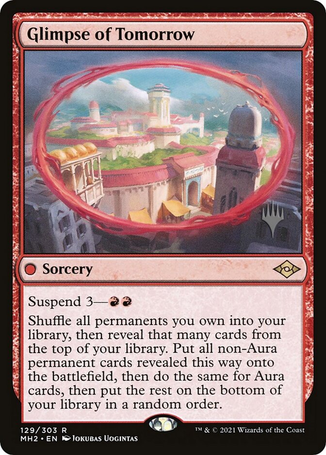 Vislumbre do Amanhã / Glimpse of Tomorrow - Magic: The Gathering - MoxLand