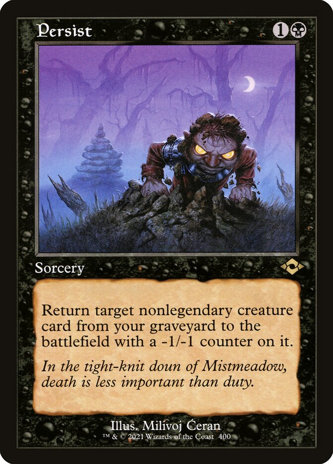 Persistir / Persist - Magic: The Gathering - MoxLand