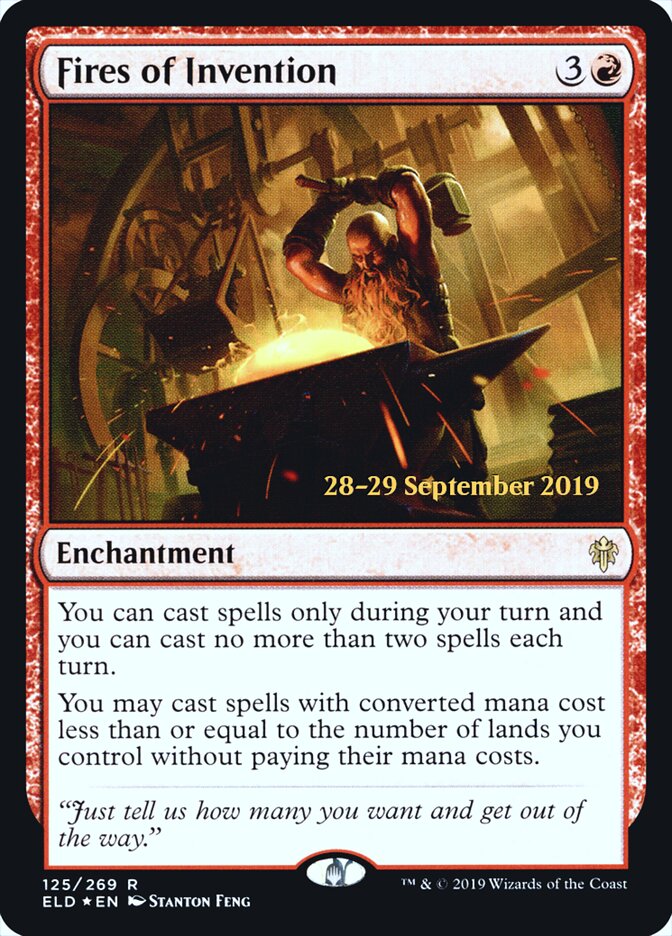 Fogos da Invenção / Fires of Invention - Magic: The Gathering - MoxLand