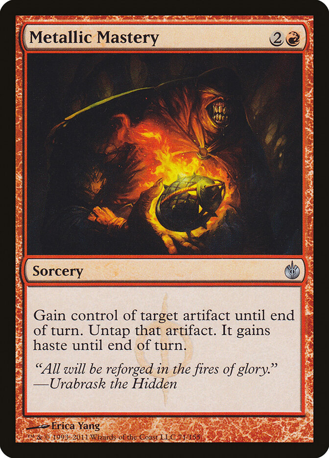 Maestria Metálica / Metallic Mastery - Magic: The Gathering - MoxLand